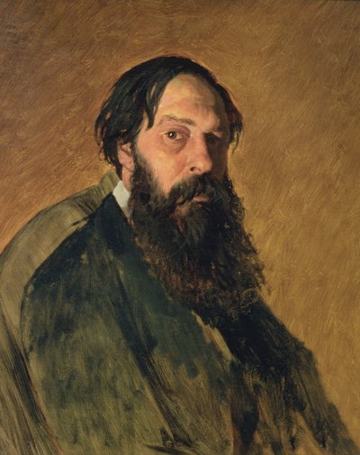 Retrato del artista Alekei Kondratevich Sarasov (1830-1897) de Vasili Grigorevich Perov